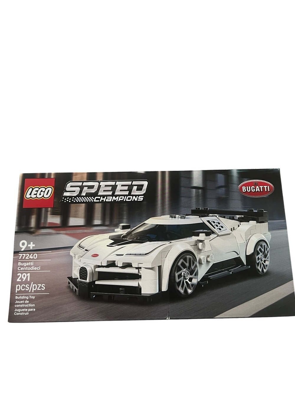LEGO Speed Champions White Bugatti Centodieci Kids Toy Set. NEW in box. - Picture 11 of 11